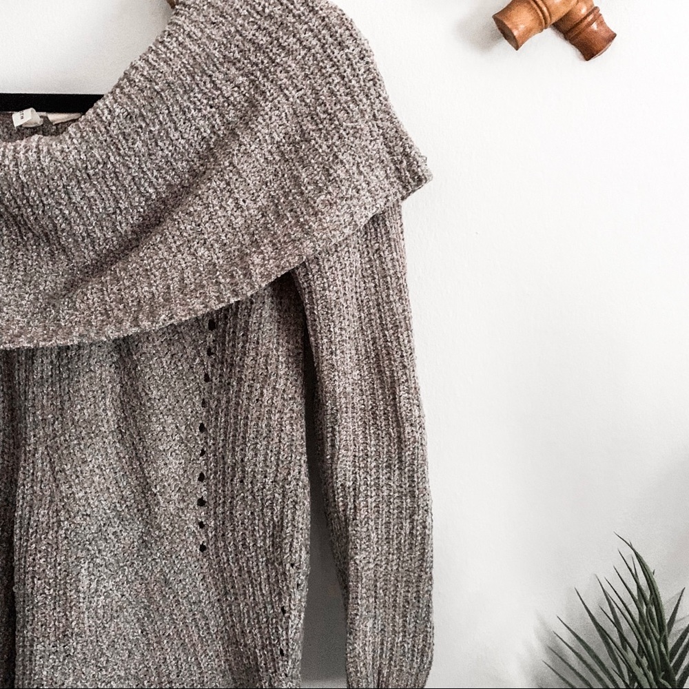 Anthropologie | Moth Lucerne off shoulder tunic - Picture 3 of 6